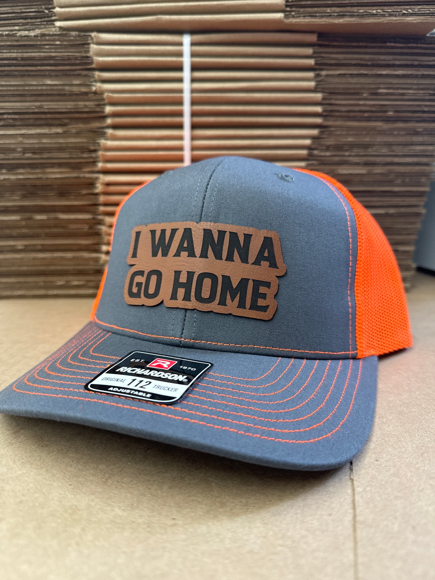 I wanna go home hats