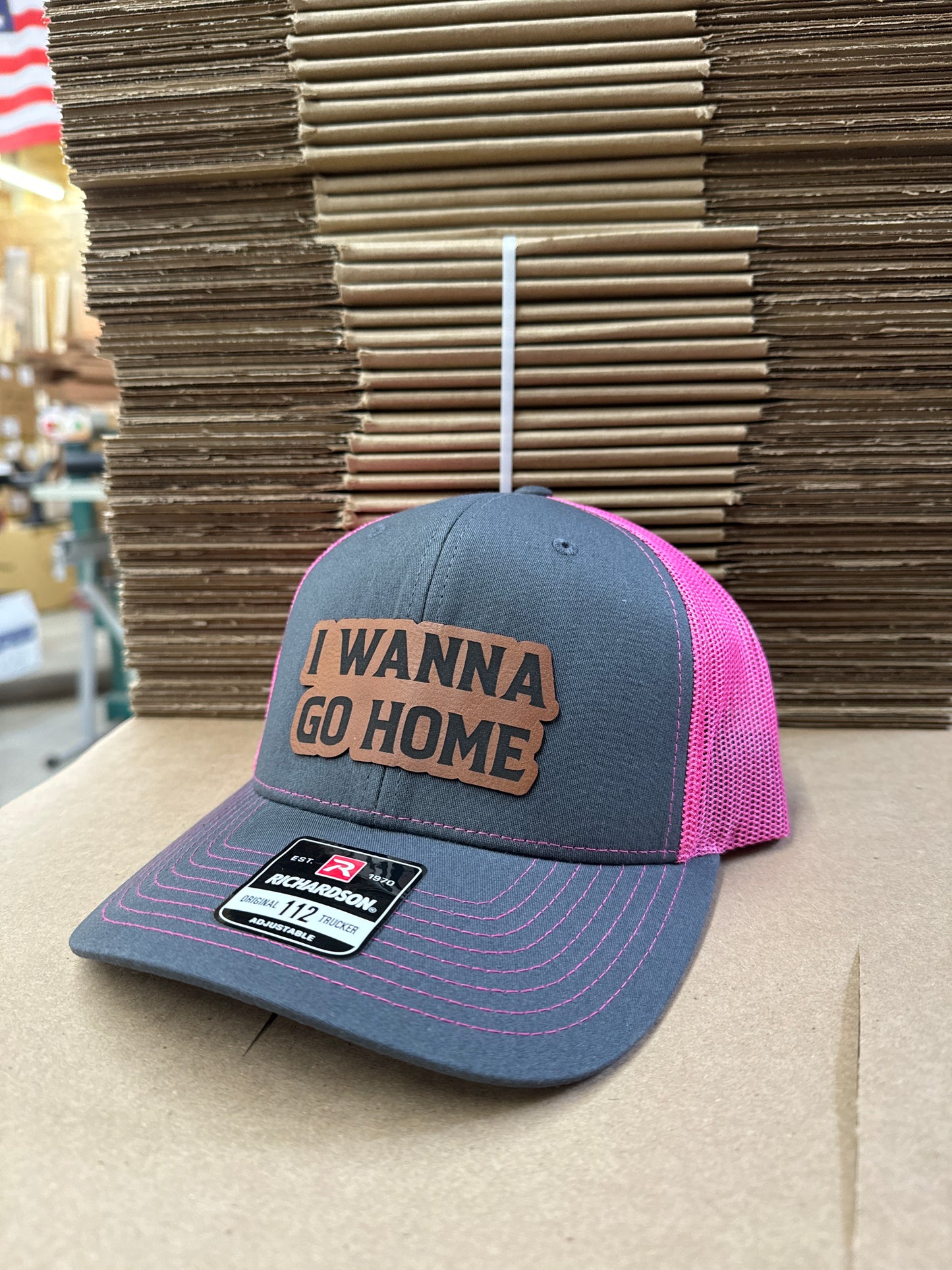 I wanna go home hats