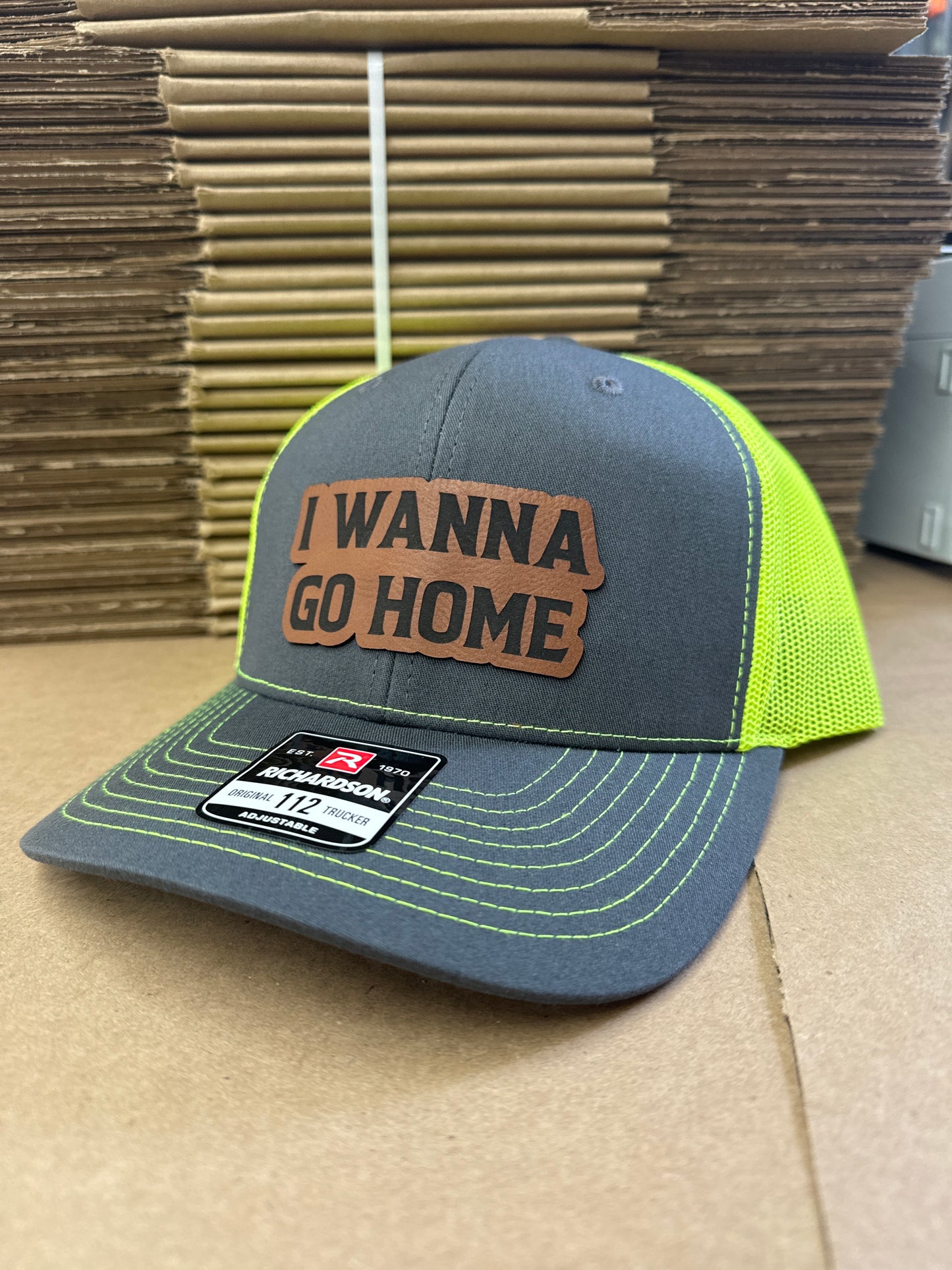 I wanna go home hats